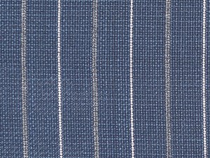 Navy & Ivory Stripe