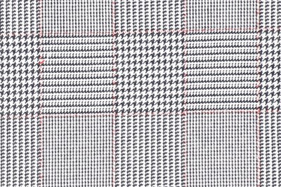 Black & Ivory Houndstooth