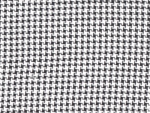 Black & Ivory Houndstooth